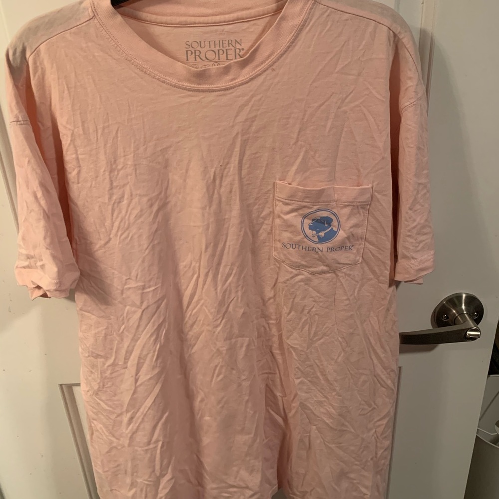 Men’s southern proper pocket tee